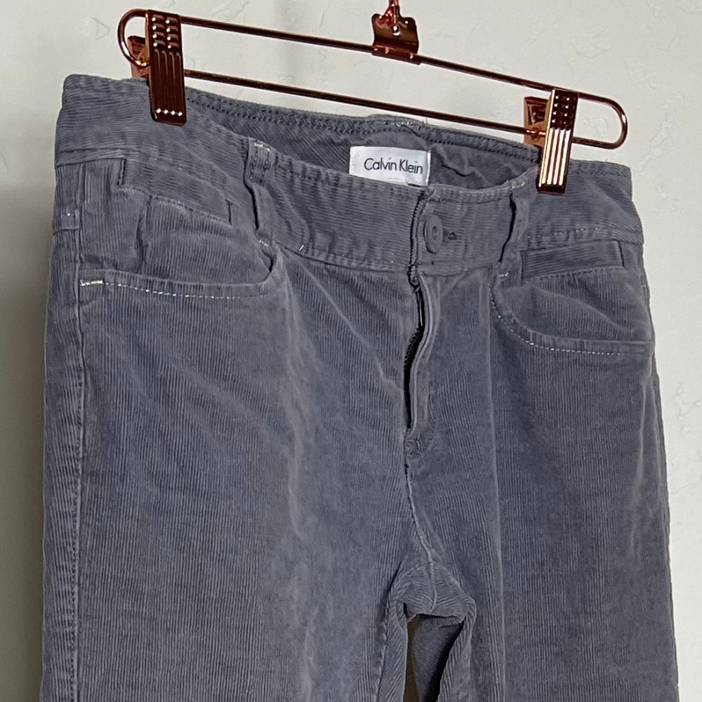 Calvin Klein Grey Corduroy Pants